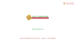 Desktop Screenshot of cityserviceristorazione.com